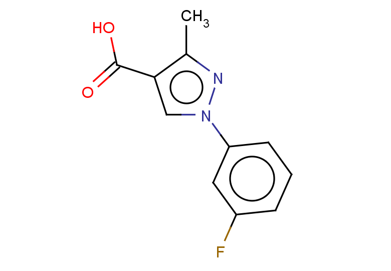 1-(3-fluorophenyl)-3-methyl-1H-pyrazole-4-carboxylic acid