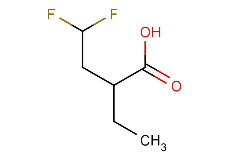 2-ethyl-4,4-difluorobutanoic acid