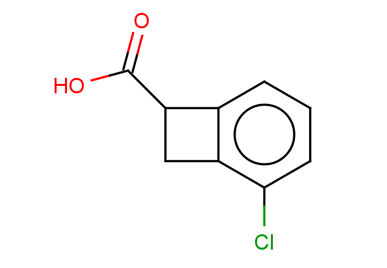 2-chlorobicyclo[4.2.0]octa-1(6),2,4-triene-7-carboxylic acid