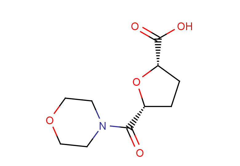 rac-(2R,5S)-5-(morpholine-4-carbonyl)oxolane-2-carboxylic acid, cis