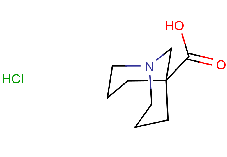 1-azabicyclo[3.3.1]nonane-5-carboxylic acid hydrochloride