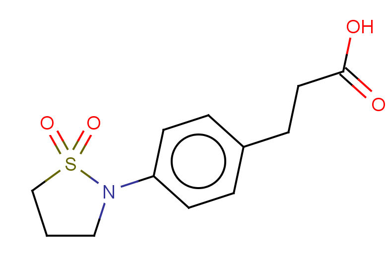 3-[4-(1,1-dioxo-1lambda6,2-thiazolidin-2-yl)phenyl]propanoic acid