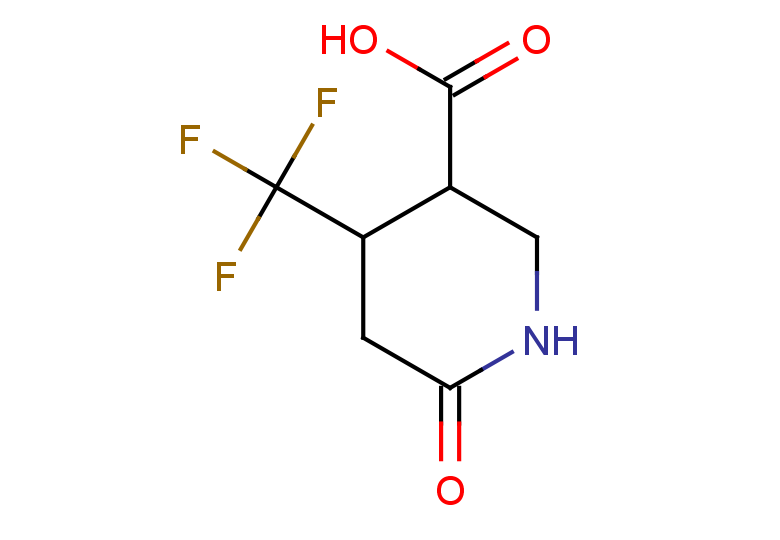 6-oxo-4-(trifluoromethyl)piperidine-3-carboxylic acid, Mixture of diastereomers