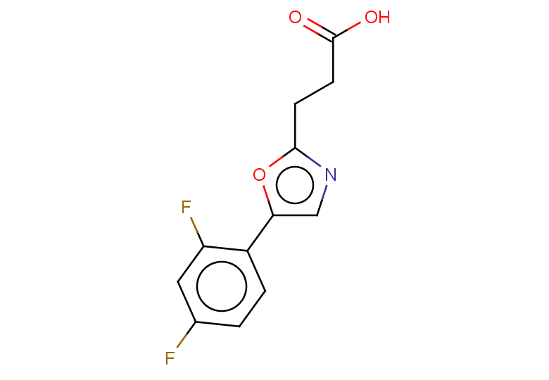 3-[5-(2,4-difluorophenyl)-1,3-oxazol-2-yl]propanoic acid