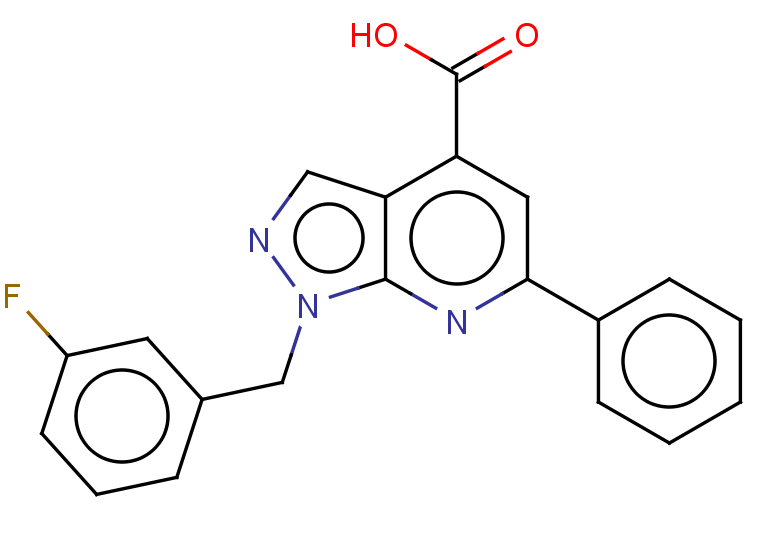 1-[(3-fluorophenyl)methyl]-6-phenyl-1H-pyrazolo[3,4-b]pyridine-4-carboxylic acid