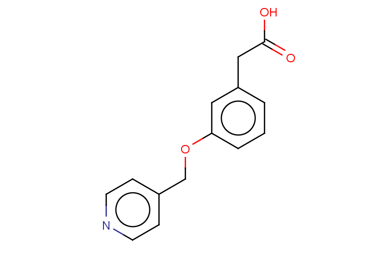 2-[3-(pyridin-4-ylmethoxy)phenyl]acetic acid