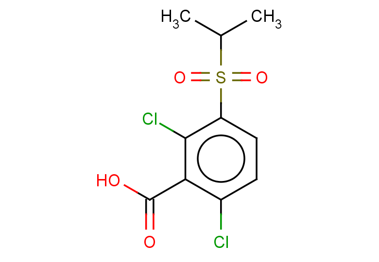 2,6-dichloro-3-(propane-2-sulfonyl)benzoic acid