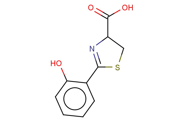2-(2-hydroxyphenyl)-4,5-dihydro-1,3-thiazole-4-carboxylic acid