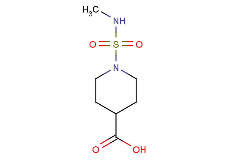 1-(methylsulfamoyl)piperidine-4-carboxylic acid