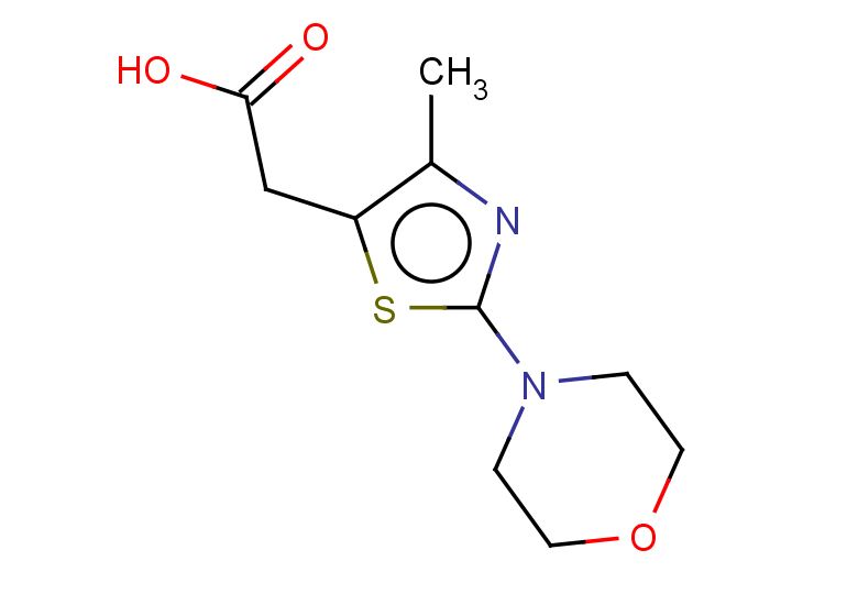 2-[4-methyl-2-(morpholin-4-yl)-1,3-thiazol-5-yl]acetic acid