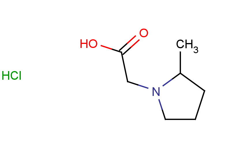 2-(2-methylpyrrolidin-1-yl)acetic acid hydrochloride