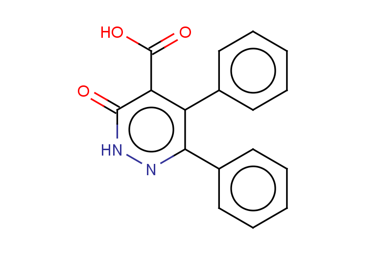 3-oxo-5,6-diphenyl-2,3-dihydropyridazine-4-carboxylic acid