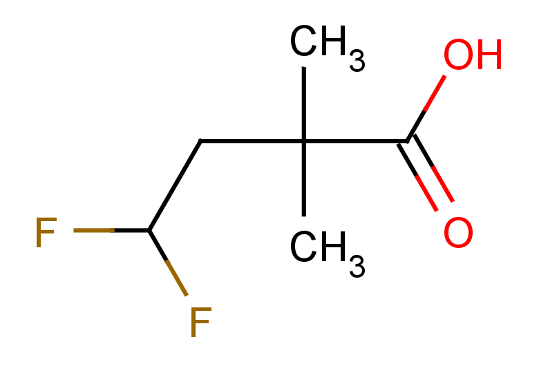 4,4-difluoro-2,2-dimethylbutanoic acid