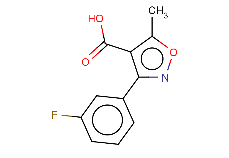 3-(3-fluorophenyl)-5-methyl-1,2-oxazole-4-carboxylic acid