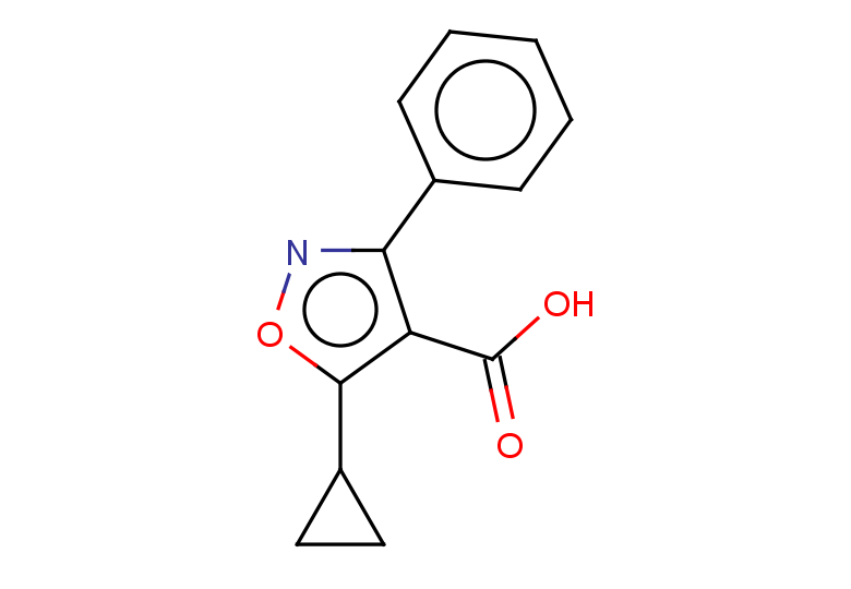 5-cyclopropyl-3-phenyl-1,2-oxazole-4-carboxylic acid