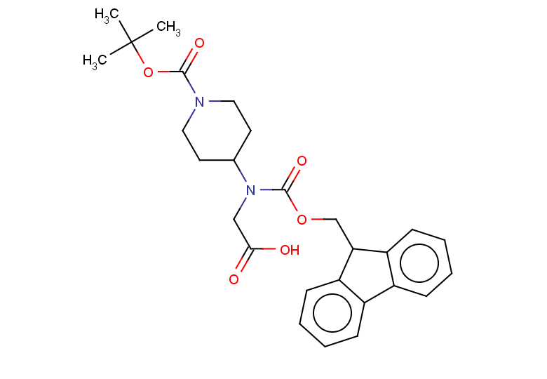 2-({1-[(tert-butoxy)carbonyl]piperidin-4-yl}({[(9H-fluoren-9-yl)methoxy]carbonyl})amino)acetic acid
