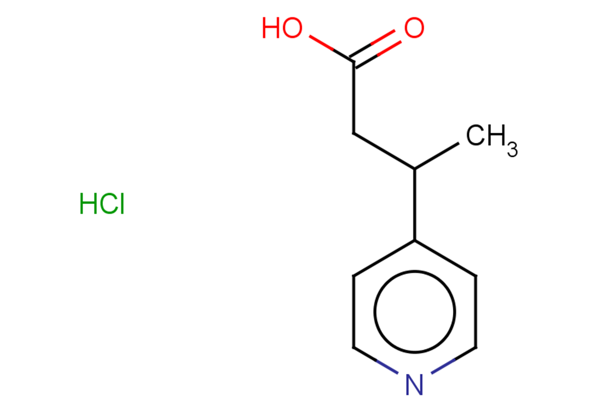 3-(pyridin-4-yl)butanoic acid hydrochloride