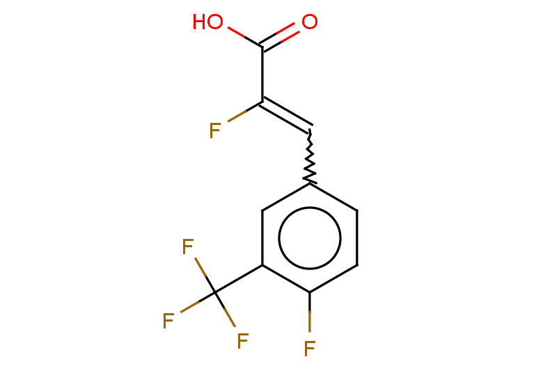 2-fluoro-3-[4-fluoro-3-(trifluoromethyl)phenyl]prop-2-enoic acid