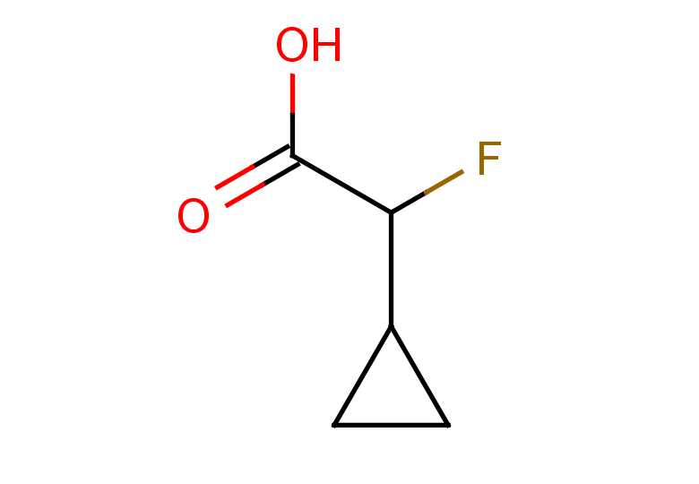 2-cyclopropyl-2-fluoroacetic acid