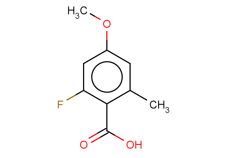 2-fluoro-4-methoxy-6-methylbenzoic acid
