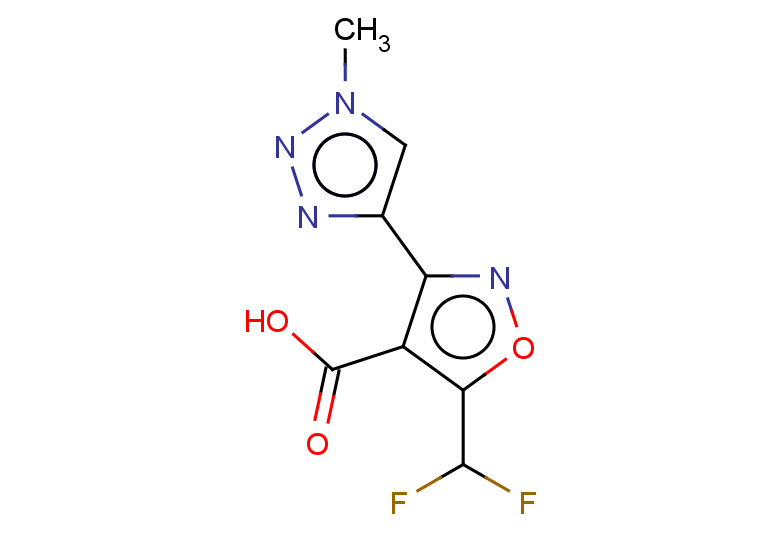5-(difluoromethyl)-3-(1-methyl-1H-1,2,3-triazol-4-yl)-1,2-oxazole-4-carboxylic acid