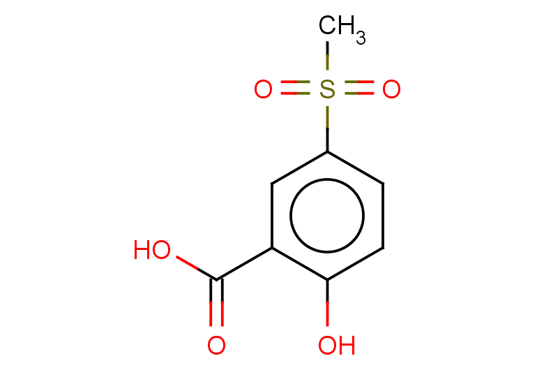 2-hydroxy-5-(methylsulfonyl)benzoic acid