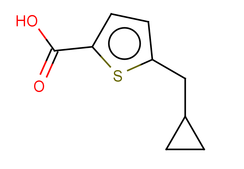 5-(cyclopropylmethyl)thiophene-2-carboxylic acid