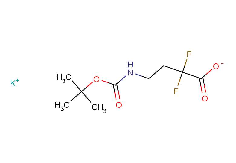 potassium 4-{[(tert-butoxy)carbonyl]amino}-2,2-difluorobutanoate