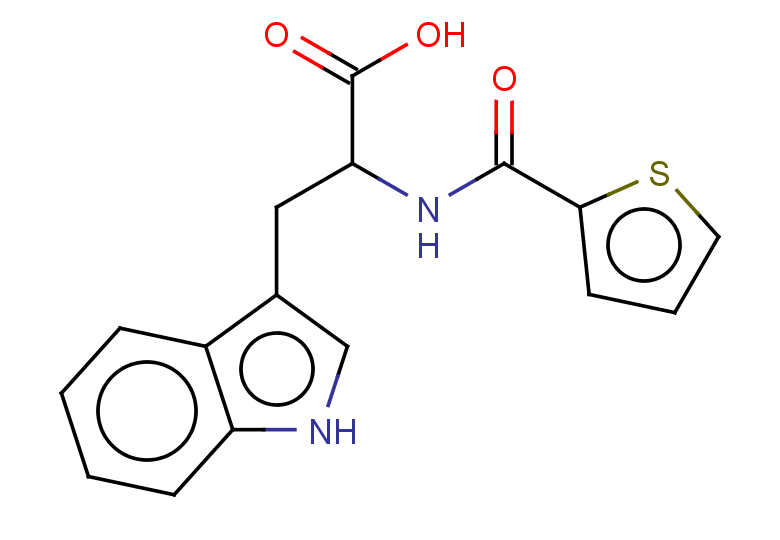 3-(1H-indol-3-yl)-2-[(thiophen-2-yl)formamido]propanoic acid