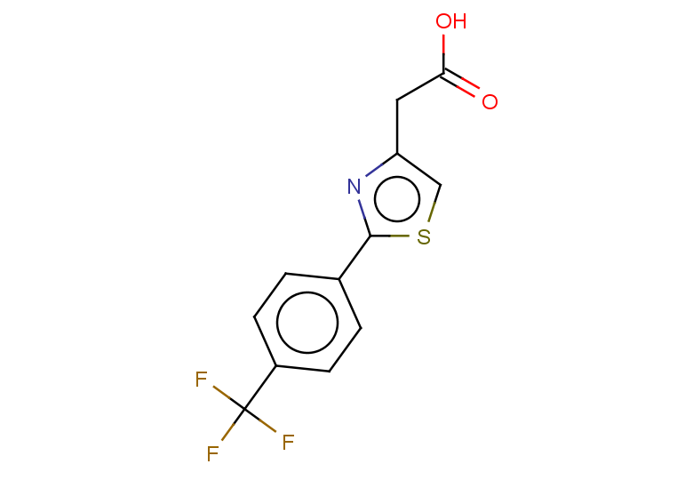 2-{2-[4-(trifluoromethyl)phenyl]-1,3-thiazol-4-yl}acetic acid