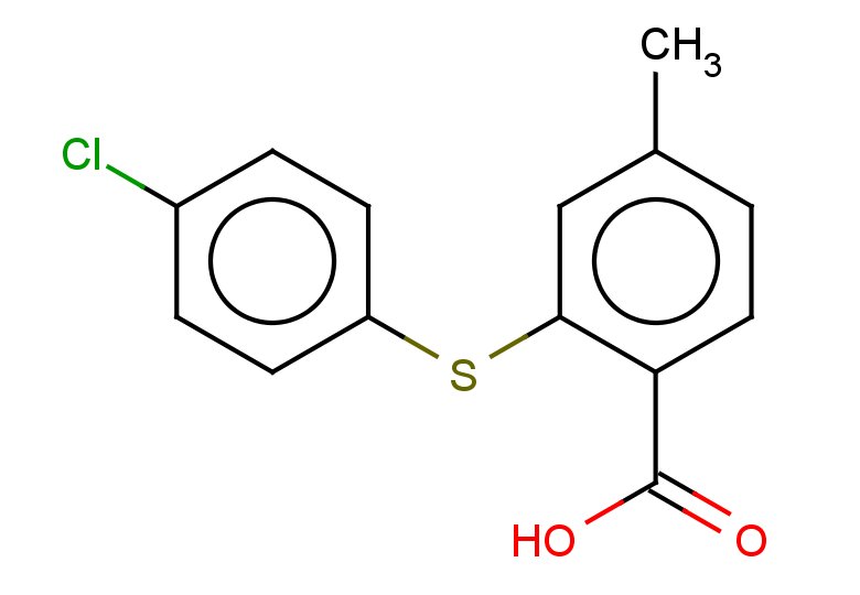 2-[(4-chlorophenyl)sulfanyl]-4-methylbenzoic acid