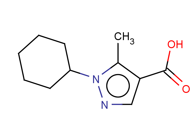 1-cyclohexyl-5-methyl-1H-pyrazole-4-carboxylic acid
