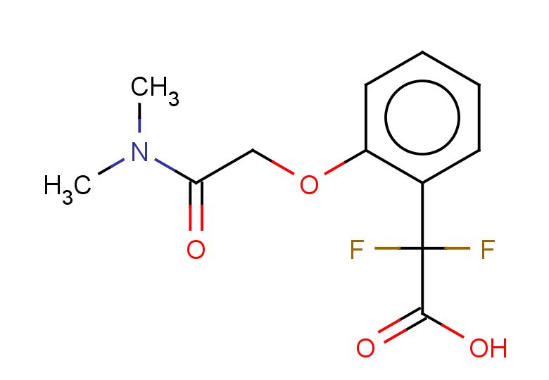 2-{2-[(dimethylcarbamoyl)methoxy]phenyl}-2,2-difluoroacetic acid
