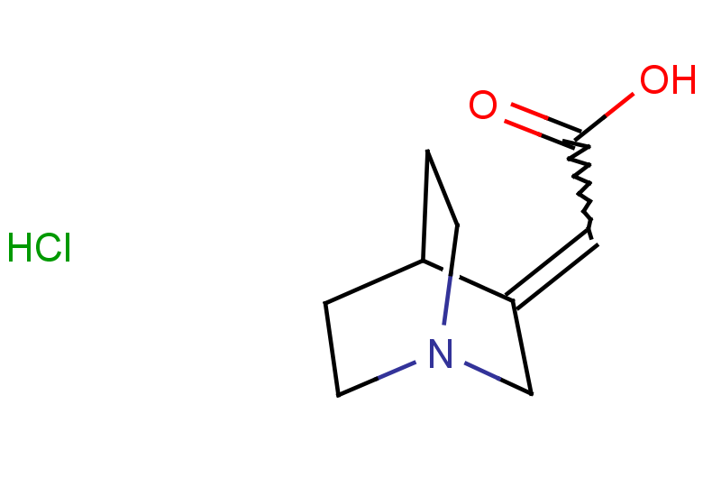 2-{1-azabicyclo[2.2.2]octan-3-ylidene}acetic acid hydrochloride