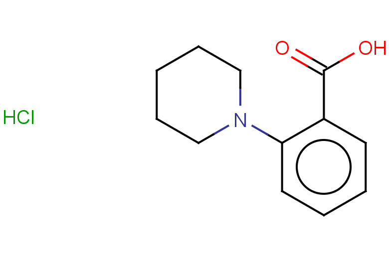 2-(piperidin-1-yl)benzoic acid hydrochloride