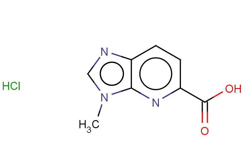 3-methyl-3H-imidazo[4,5-b]pyridine-5-carboxylic acid hydrochloride