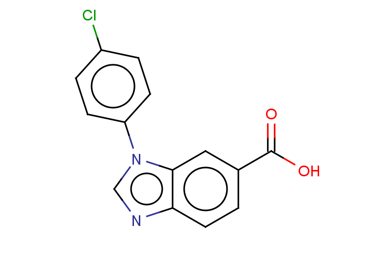 1-(4-chlorophenyl)-1H-1,3-benzodiazole-6-carboxylic acid