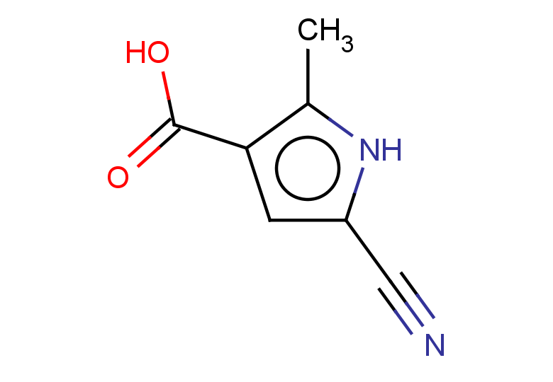 5-cyano-2-methyl-1H-pyrrole-3-carboxylic acid