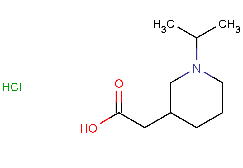 2-[1-(propan-2-yl)piperidin-3-yl]acetic acid hydrochloride