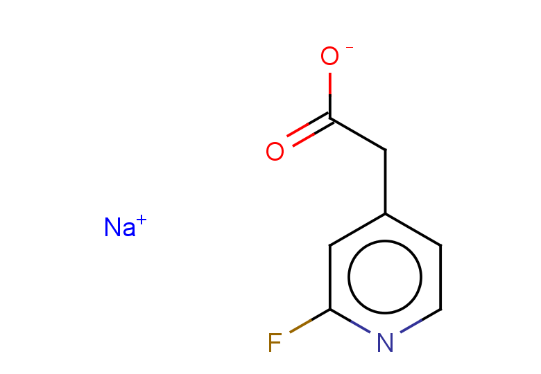 sodium 2-(2-fluoropyridin-4-yl)acetate