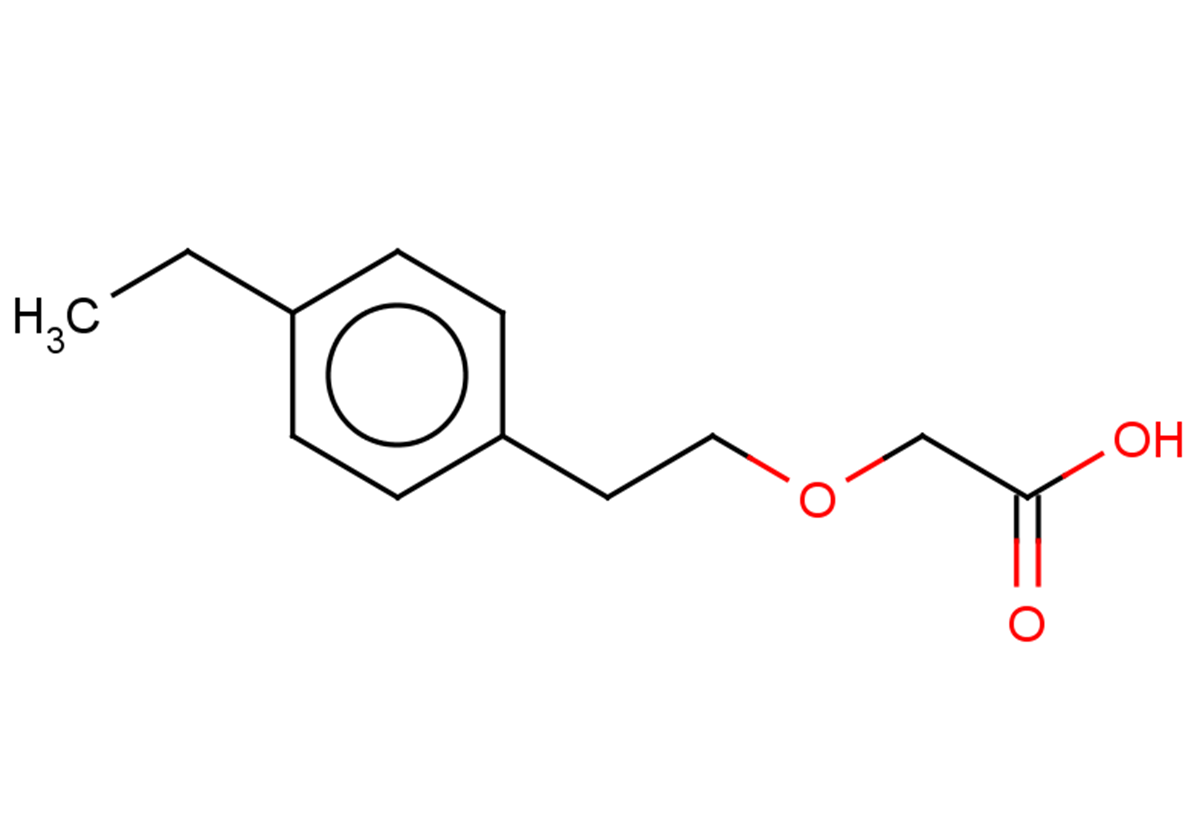 2-[2-(4-ethylphenyl)ethoxy]acetic acid