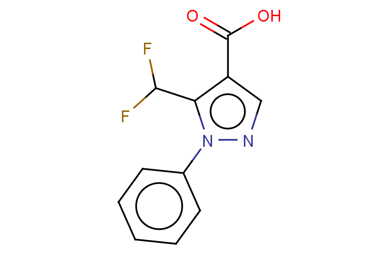 5-(difluoromethyl)-1-phenyl-1H-pyrazole-4-carboxylic acid