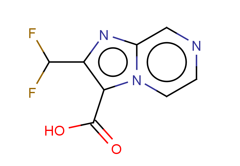 2-(difluoromethyl)imidazo[1,2-a]pyrazine-3-carboxylic acid