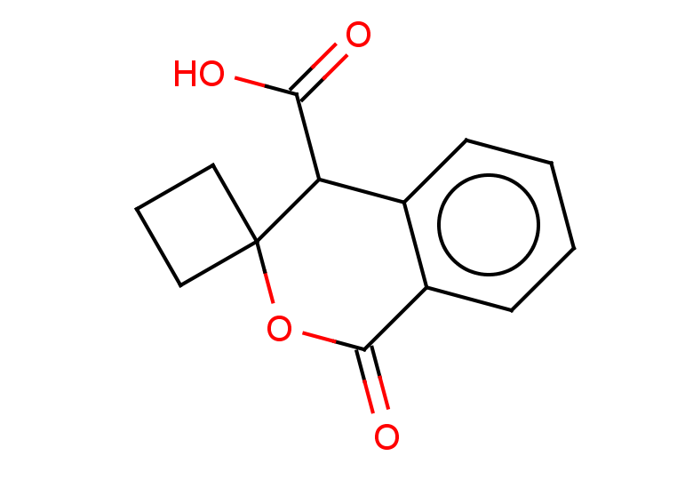 1-oxo-1,4-dihydrospiro[2-benzopyran-3,1'-cyclobutane]-4-carboxylic acid