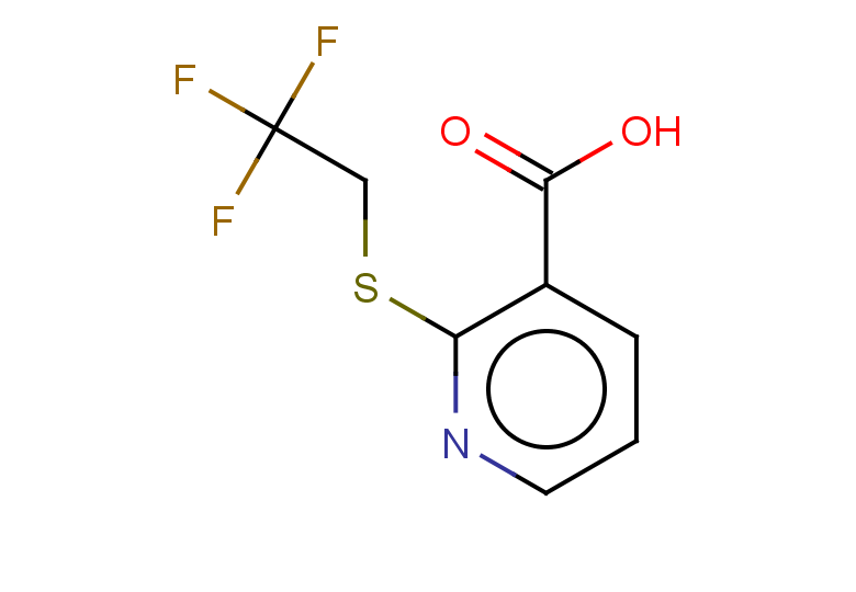 2-[(2,2,2-trifluoroethyl)sulfanyl]pyridine-3-carboxylic acid