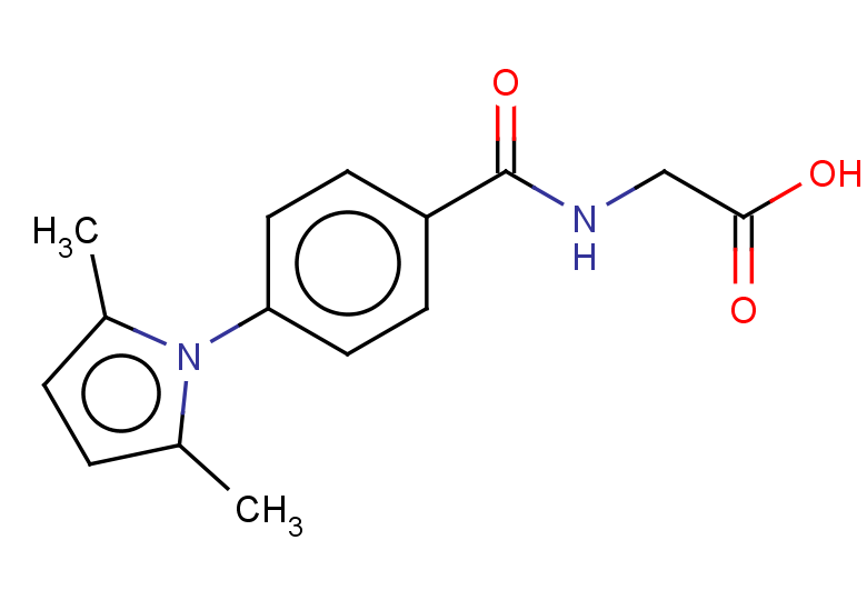 2-{[4-(2,5-dimethyl-1H-pyrrol-1-yl)phenyl]formamido}acetic acid