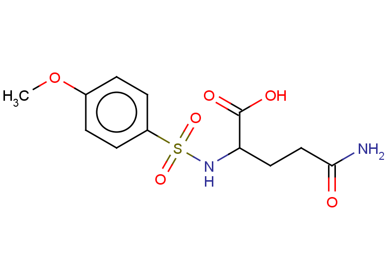 4-carbamoyl-2-(4-methoxybenzenesulfonamido)butanoic acid