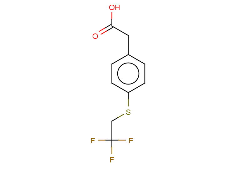 2-{4-[(2,2,2-trifluoroethyl)sulfanyl]phenyl}acetic acid