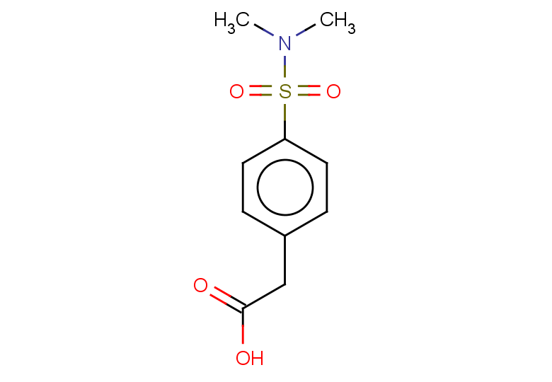 2-[4-(dimethylsulfamoyl)phenyl]acetic acid