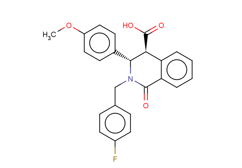 rac-(3R,4R)-2-[(4-fluorophenyl)methyl]-3-(4-methoxyphenyl)-1-oxo-1,2,3,4-tetrahydroisoquinoline-4-carboxylic acid